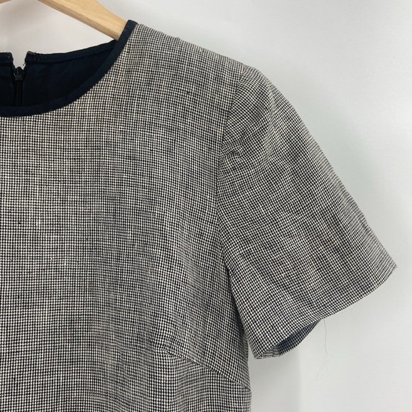 Talbots grey linen sheath maxi dress career work business - Picture 7 of 15